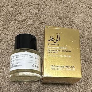 Frederic Malle Promise Hair Mist in Gold Packaging